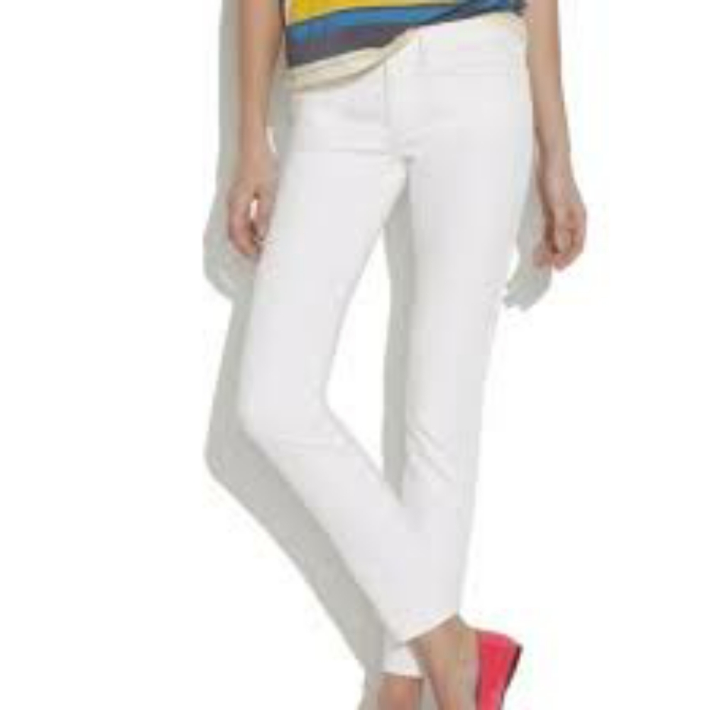 Madewell Skinny Skinny‎ Ankle White Jeans Mid Rise Size 26